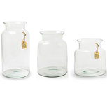 Ecoglas vaas 'nobles' h25 d19 cm - Transparant/Helder/Doorzichtig glas - Bloemen/Boeket vaas - Decoratie - Duurzaam Ecoglas vaas 'nobles' h25 d19 cm - Transparant/Helder/Doorzichtig glas - Bloemen/Boeket vaas - Decoratie - Duurzaam